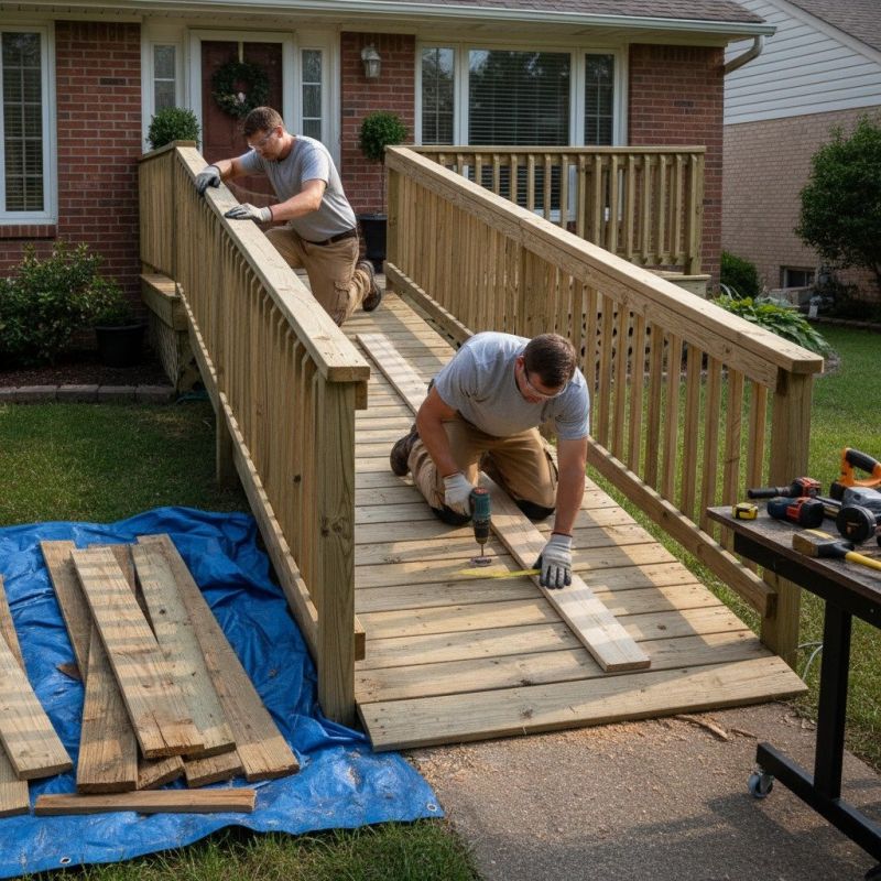 Disability Ramp Installation in Kansas City, KS