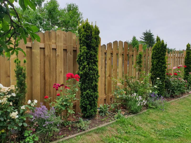 Wood Privacy Fence