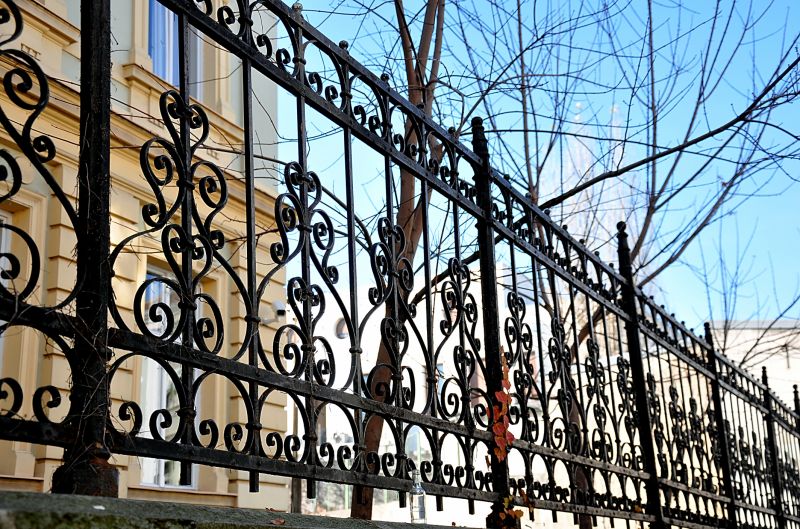 Decorative Wrought Iron Fence